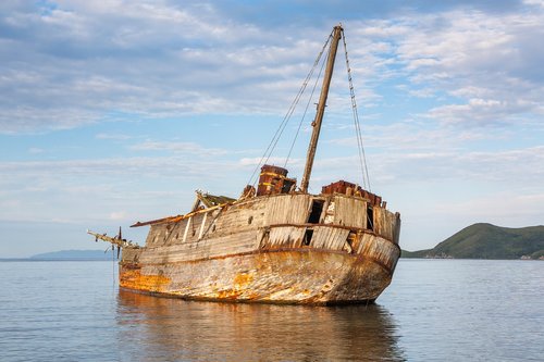 ship  shoal  sunken