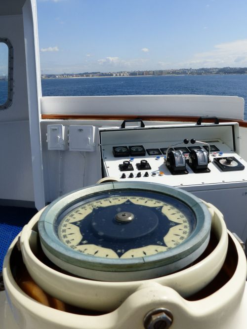 ship compass sea