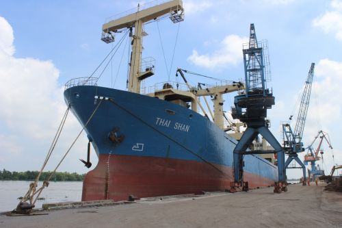 ship boat crane