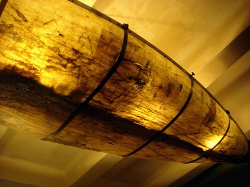 ship canoe decoration