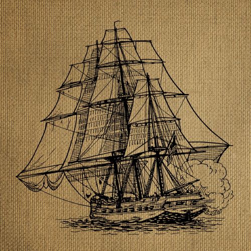 ship nautical canvas