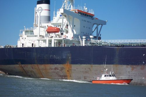 Ship And Tug Boat