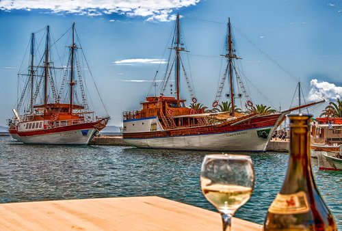 ships  sailing vessel  landscape