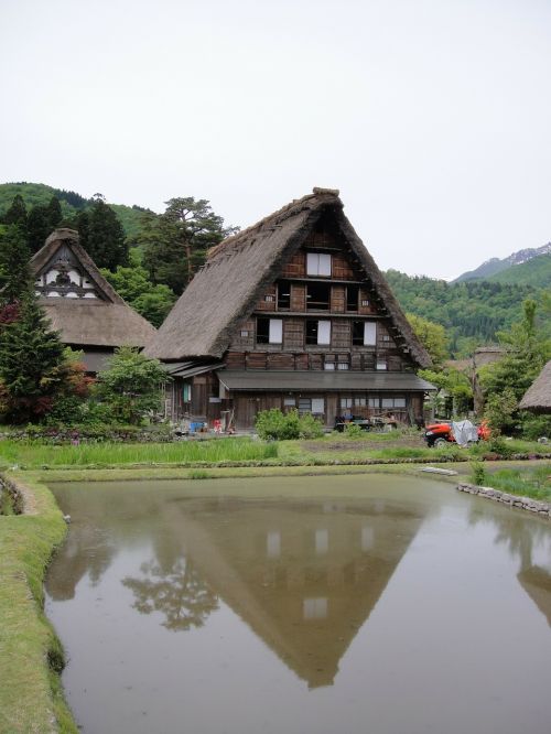 shirakawa xiang gassho village northern continental