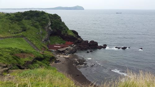 shiroyama hiji peak sashimi house jeju island