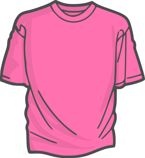 shirt pink t-shirt