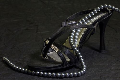 shoes frauenschuh beads
