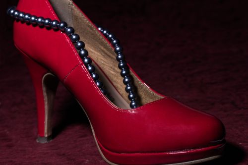 shoe women's shoes red
