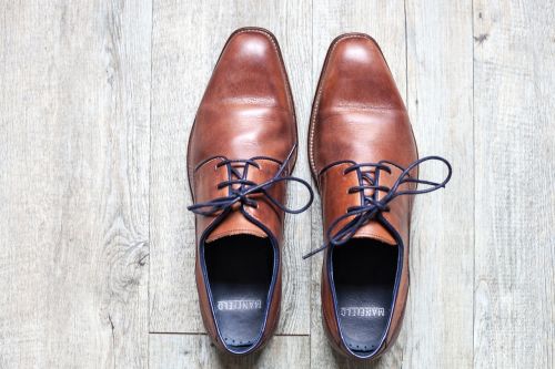 shoe brown leather