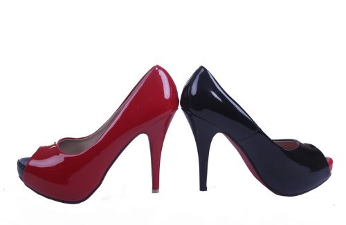 shoes pumps red