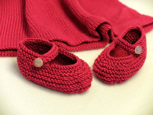 shoes baby knitt