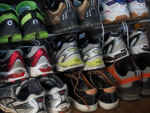 shoes shoe shelf running shoes