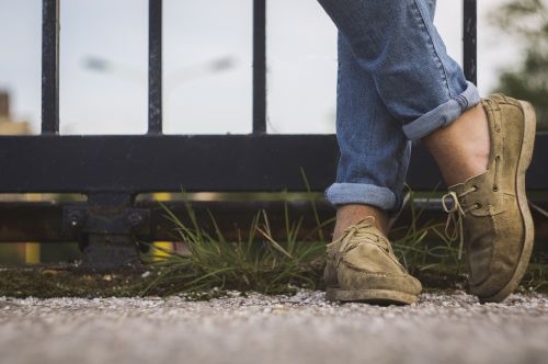 shoes loafers jeans