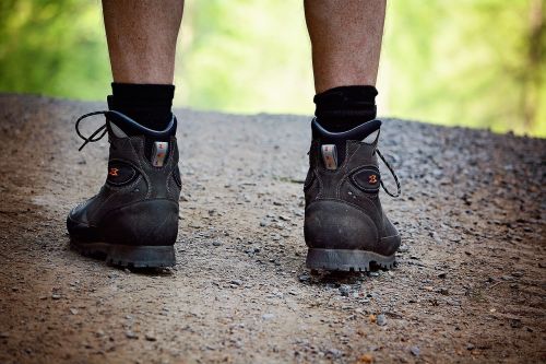 shoes hiking shoes man feet