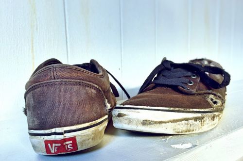 shoes skate worn