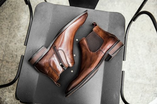 shoes men  shoe  shine monstrap