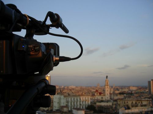 shooting cinema camcorder