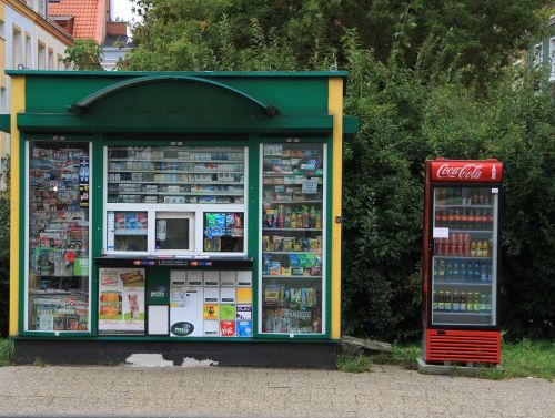 shopping kiosk street vending