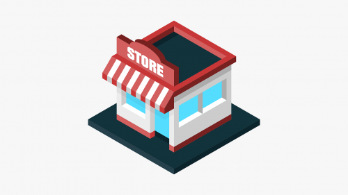 shopping business graphic