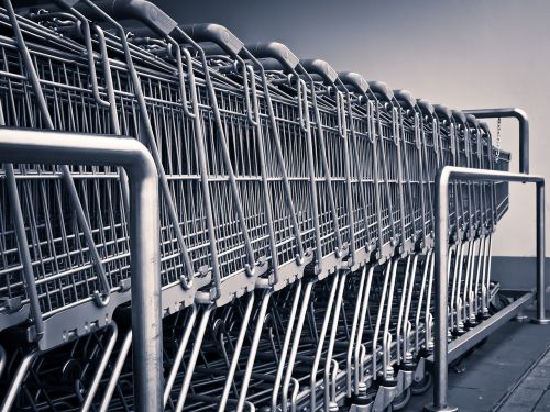 shopping cart shopping supermarket