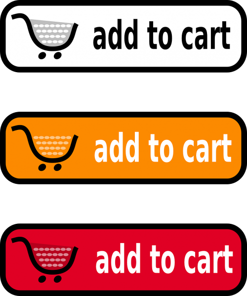 shopping cart button shopping