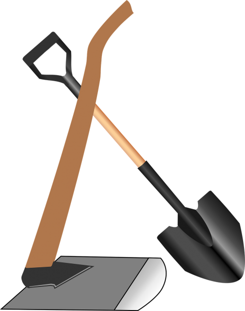 shovel tools gardening