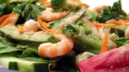 shrimp premium salad