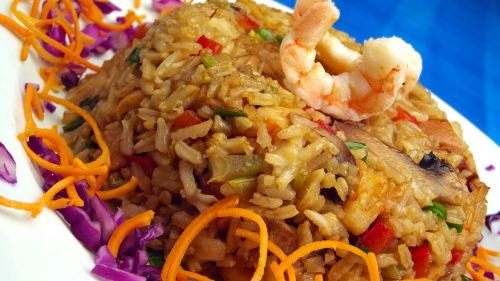 shrimp rice gourmet
