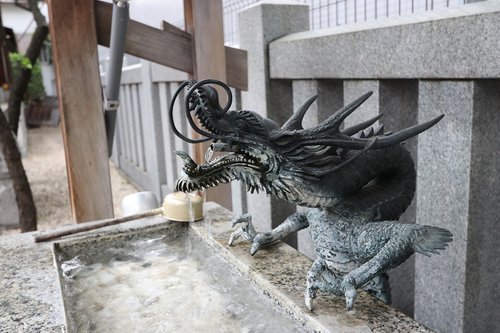 shrine  tokyo  dragon