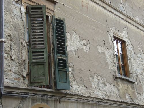 shutters window wall