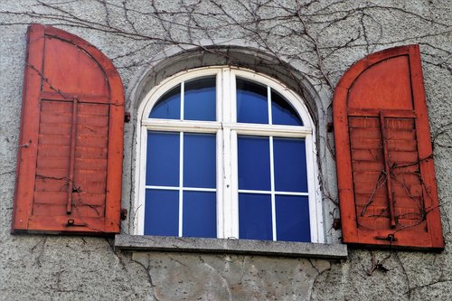 shutters  window sill  window