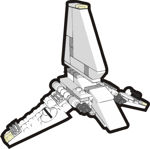 shuttle star wars building block
