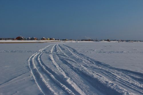 siberia winter frost