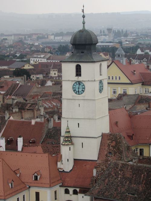 sibiu transylvania old town