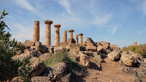 sicily archaeological site valley of the temples