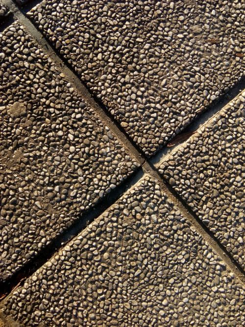 sidewalk tiles stone