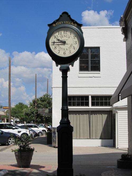 Sidewalk Clock