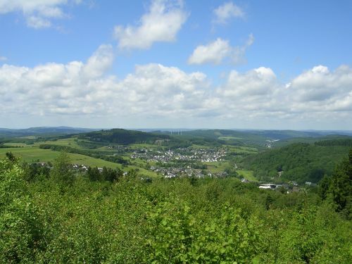 siegerland landscape north rhine westphalia