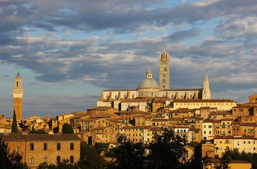 siena  tuscany  city