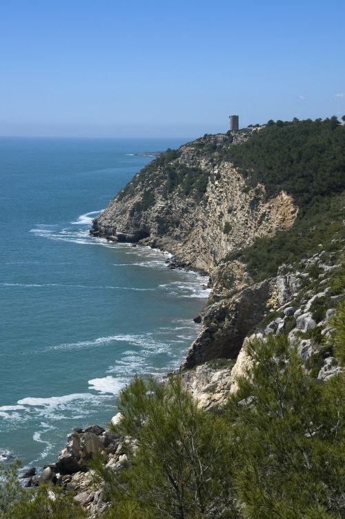 sierra d'irta spain seascape rocks