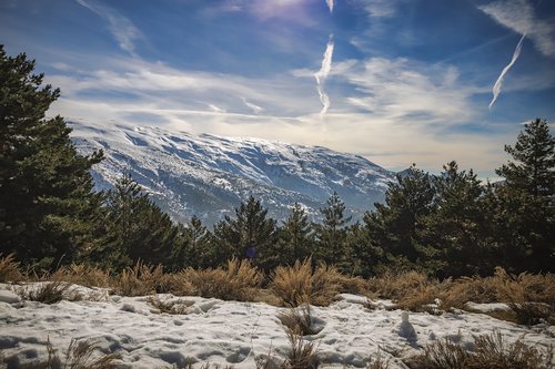 sierra nevada  spain  mountains