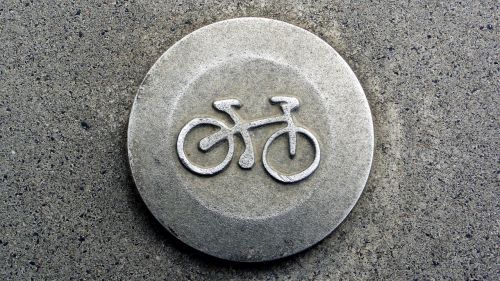 sign bike symbol