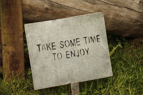 sign enjoy time