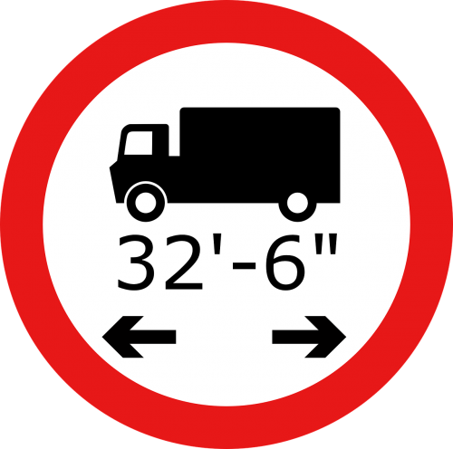 sign road transportation