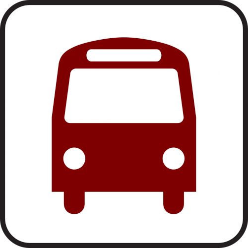 sign bus transportation