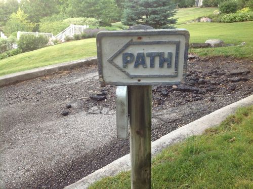 sign path post