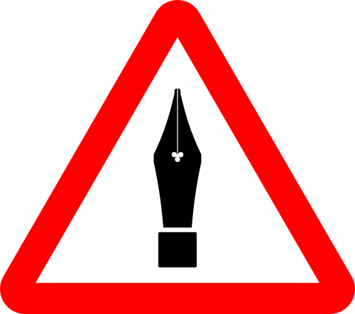 sign edition warning