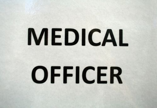 Sign For Military Doctor