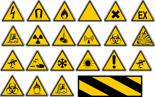 signs symbols warnings