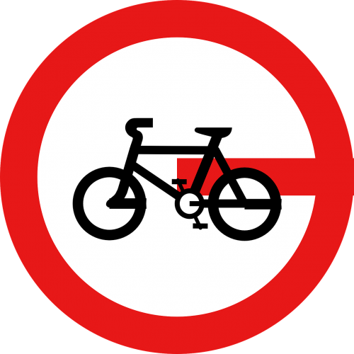 signs cycle bicycle